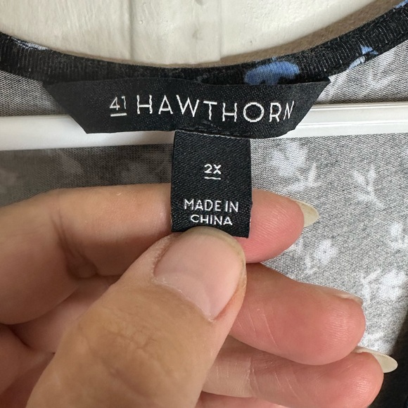 41 Hawthorn Black Floral Tank Maxi Dress - Picture 2 of 5